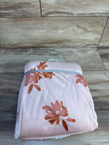 NEW Carter's Plush Baby Blanket Pink