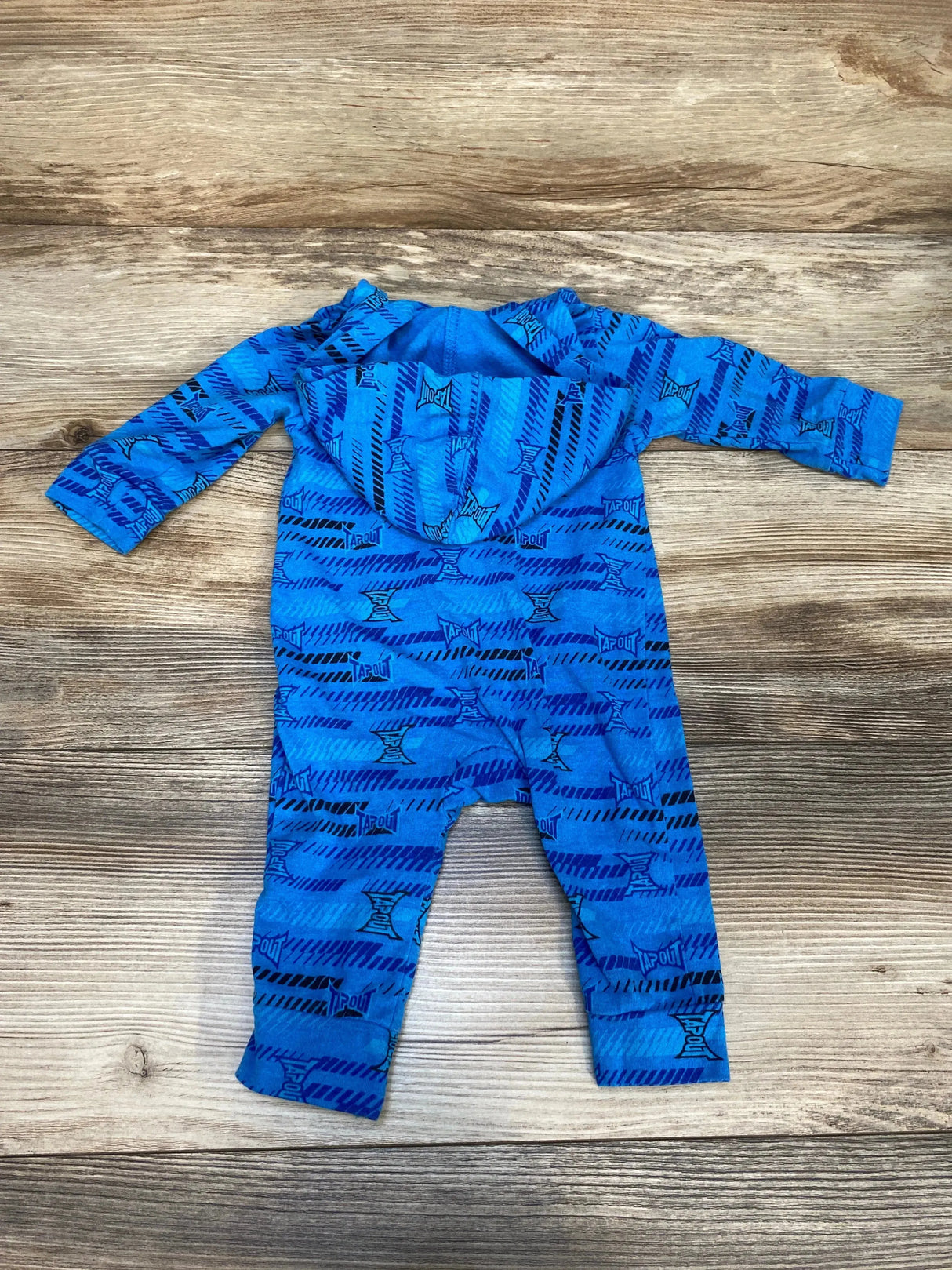 Tapout Hooded Coverall Blue sz 0-3m