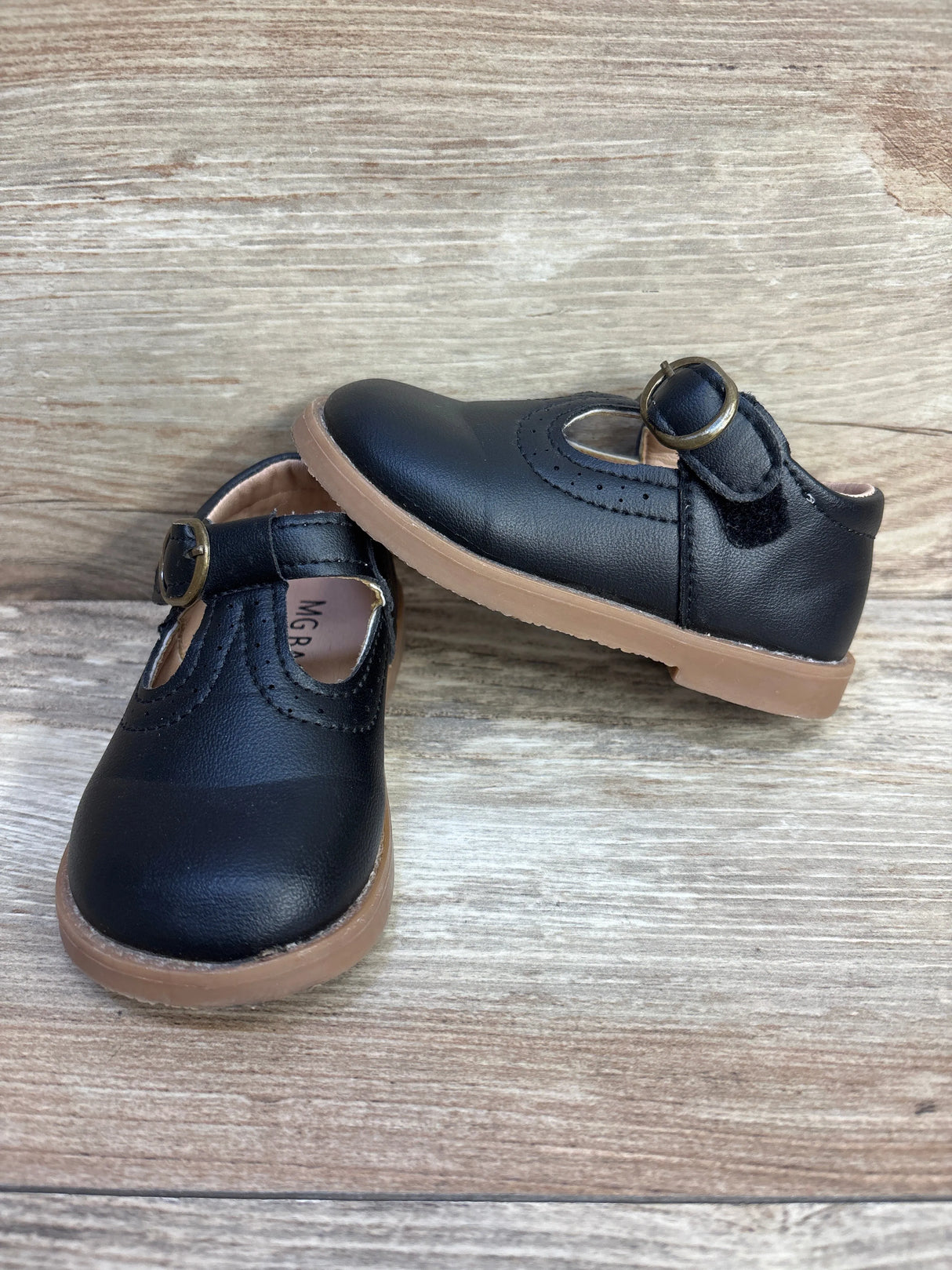 MG Baby Shoes Black sz 6c