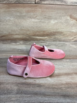 H&M Velour Balletr Flats, Pink sz 5.5c