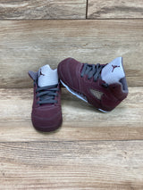 Air Jordan 5 Retro SE TD 'Burgundy' Sneakers sz 8c