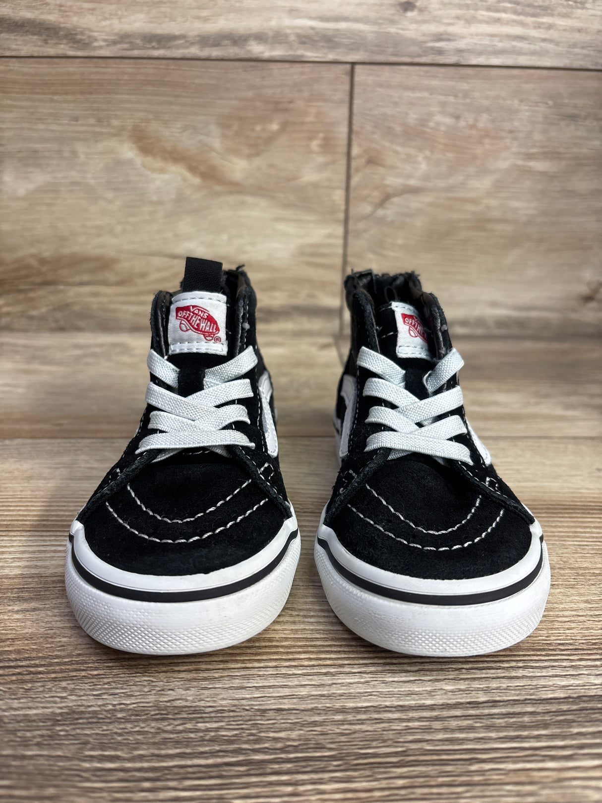 Vans Sk8-Hi Zip Shoes, Black sz 7c