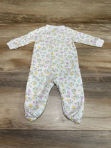 Mikey & Lottie Floral Sleeper White sz 0-3m