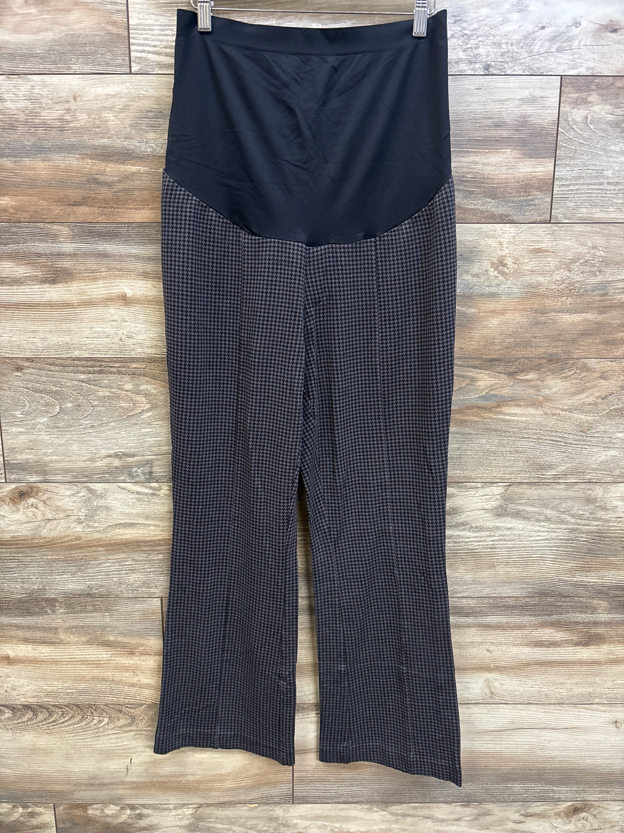 Sonoma Maternity Full Panel Patterned Pants Grey sz XL