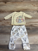 Disney Baby 2pc Winnie The Pooh Kimono Set Yellow sz 0-3m