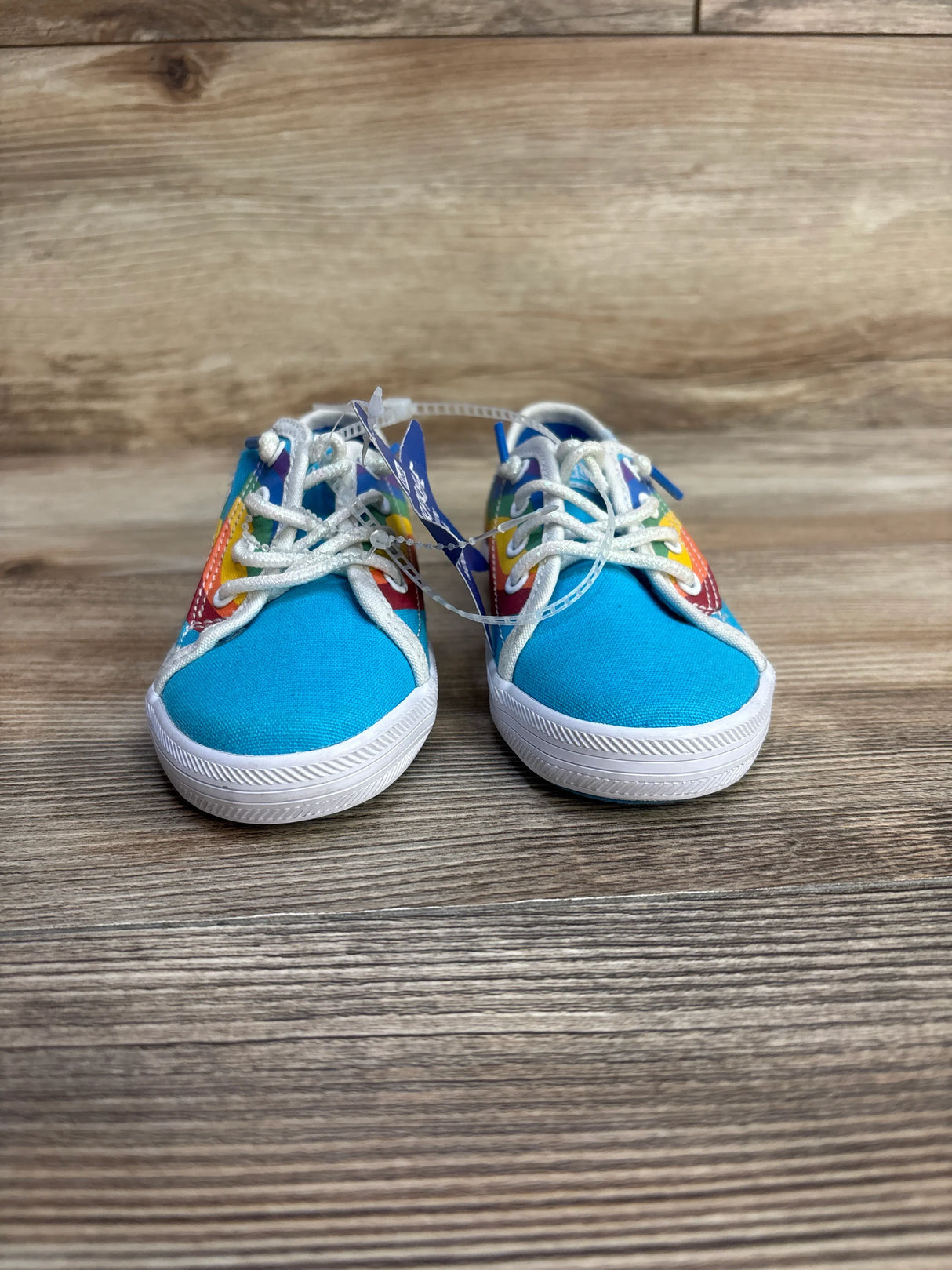 NEW Keds Kickstart "Be The Change" Rainbow Sneakers sz 8c - Me n Mommy To Be