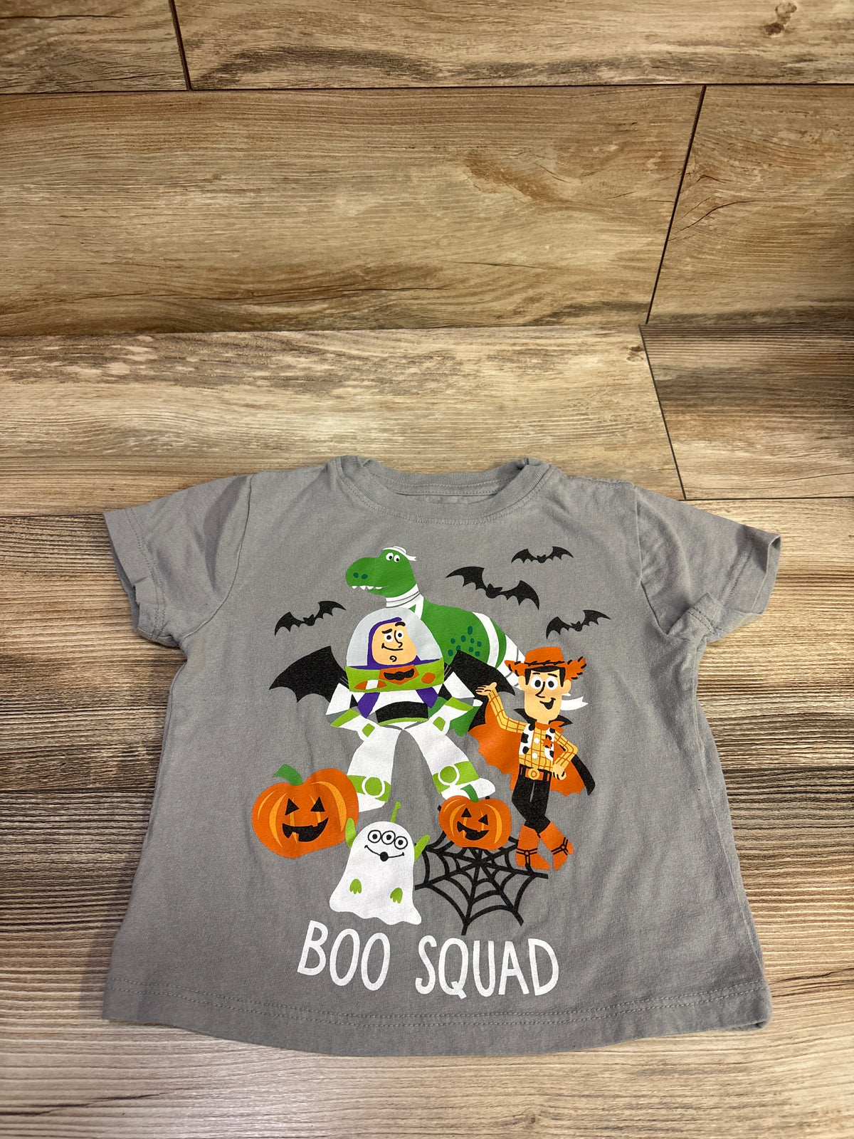 Disney Pixar Toy Story Halloween Shirt Grey sz 2T