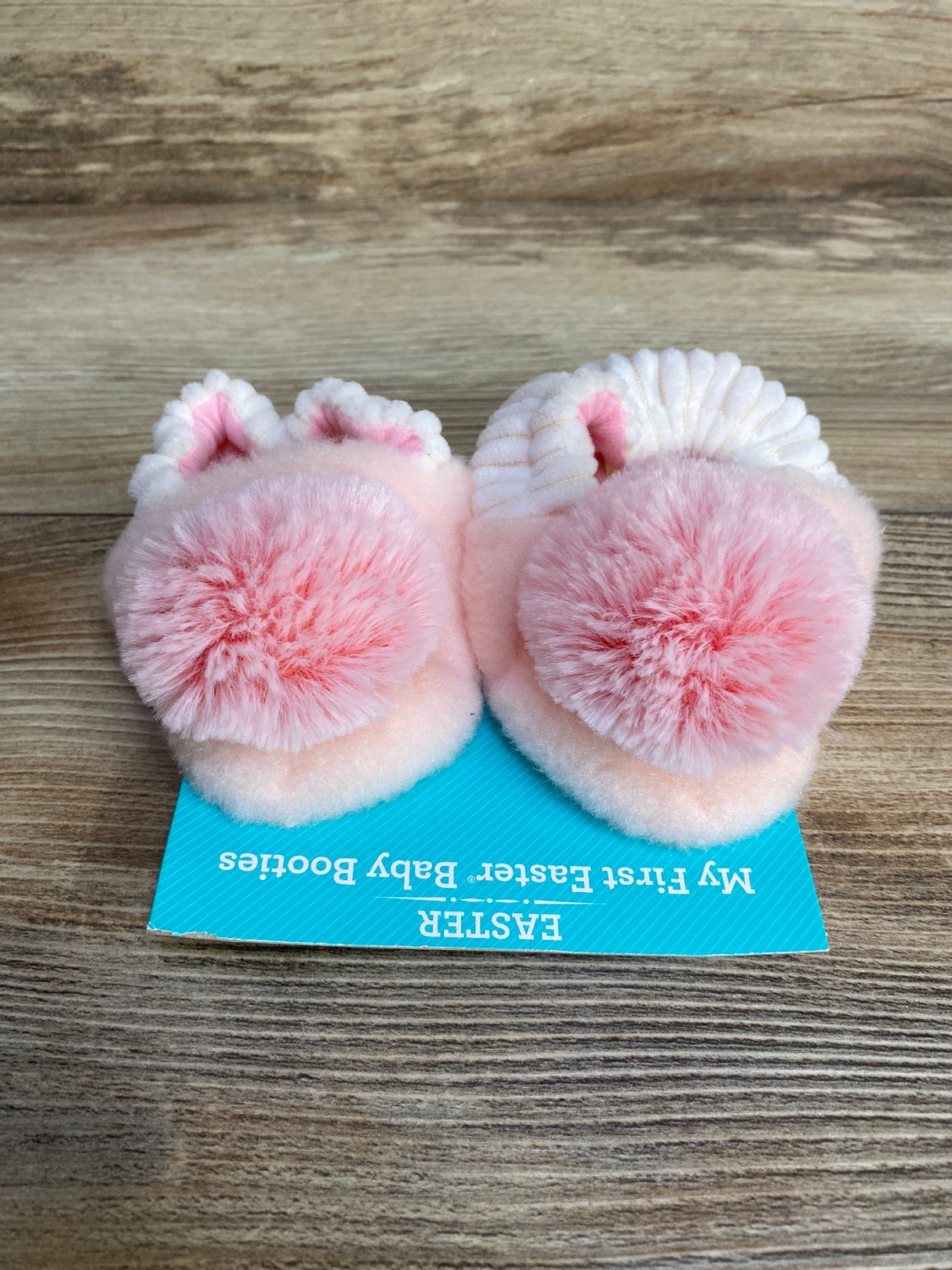 NEW My First Easter Baby Booties, Pink 0-6m