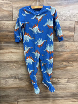 Carter's Blanket Sleeper Blue sz 24m