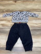 Disney Baby 2pc Mickey Mouse Sweatshirt & Pants Grey sz 6-9m