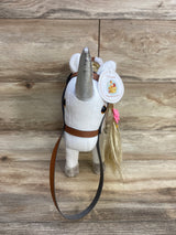 NEW HollyHOME Plush Unicorn Horse White