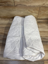 Biloban 2pk Waterproof Quilted Bassinet Mattress Pad Cover 33x20''