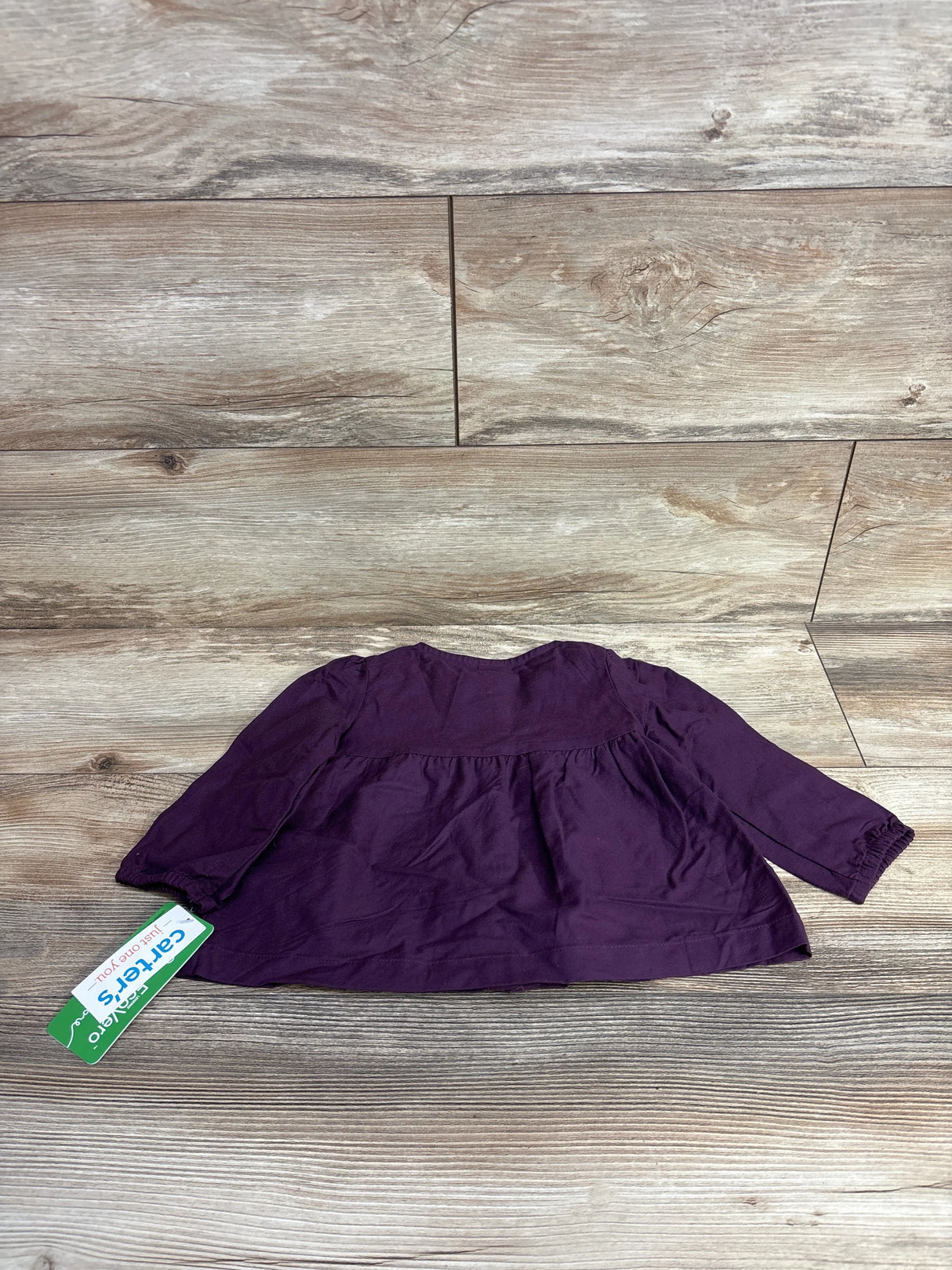 NEW Just One You Button Up Shirt Purple sz 18m