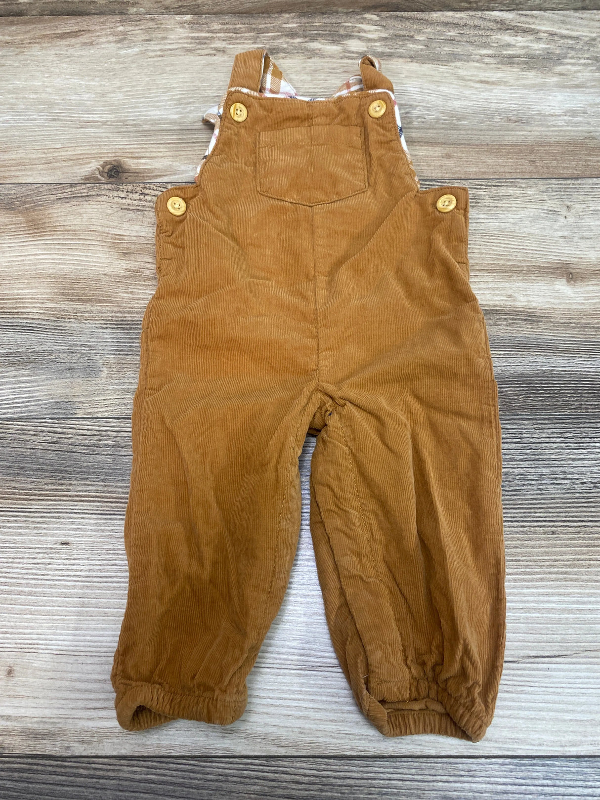 Tahari Corduroy Overalls Brown sz 0-3m