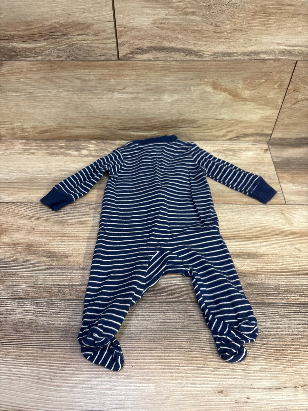 Carter's Striped Sleeper Navy sz 3m