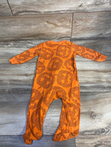 Carter's Pumpkin Print Sleeper Orange sz 9m