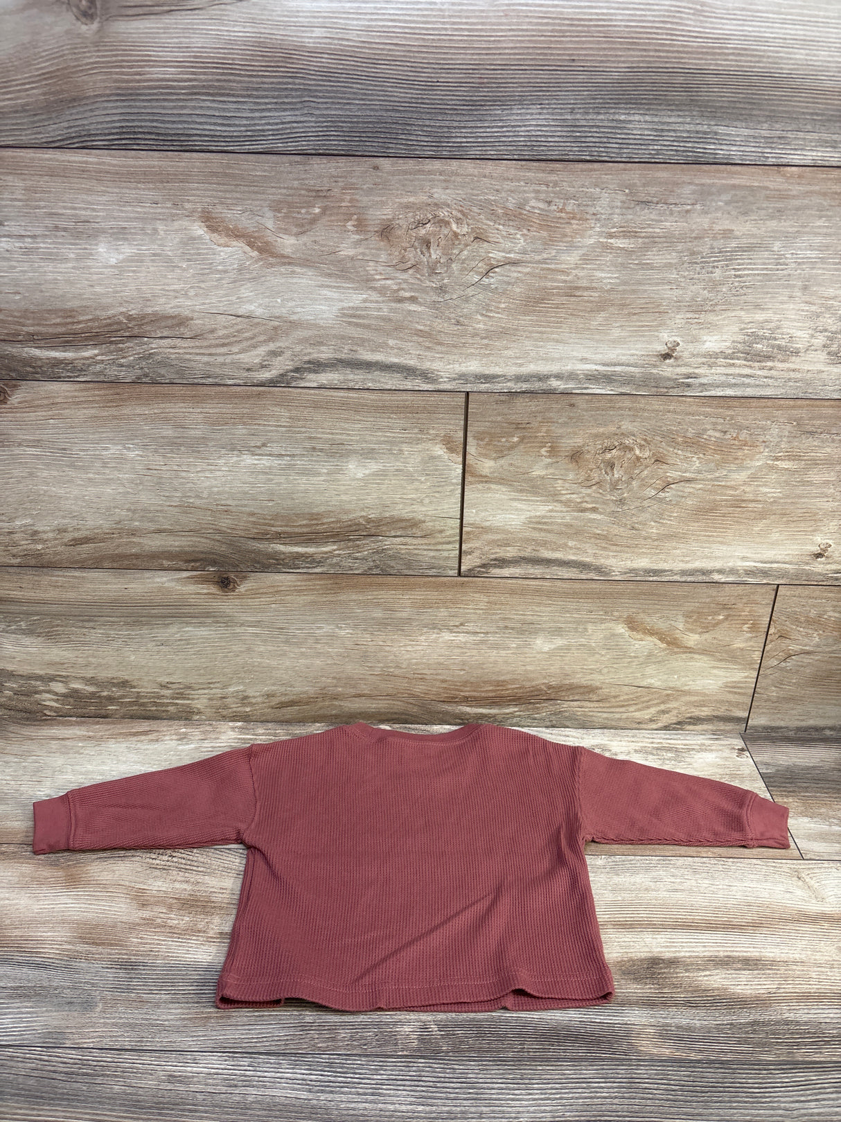Carter's Waffle Knit Shirt Red sz 12m