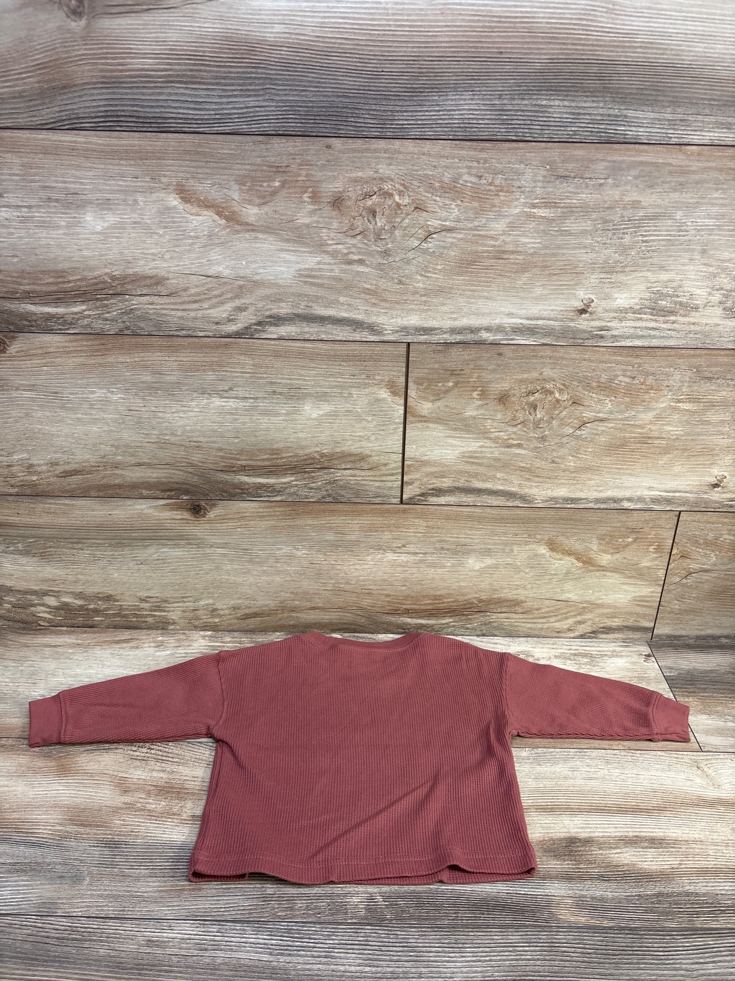 Carter's Waffle Knit Shirt Red sz 12m