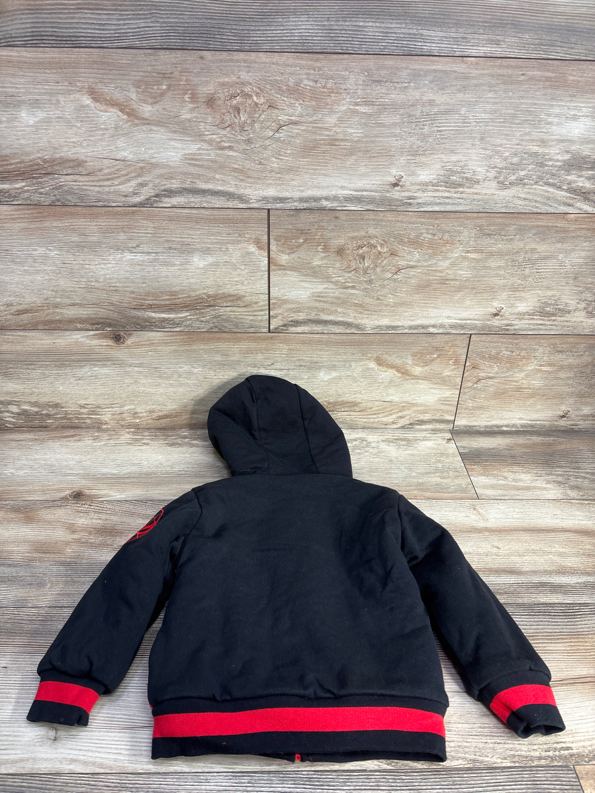 NEW Marvel Sherpa Full Zip Spiderman Jacket Red/Black sz 3T