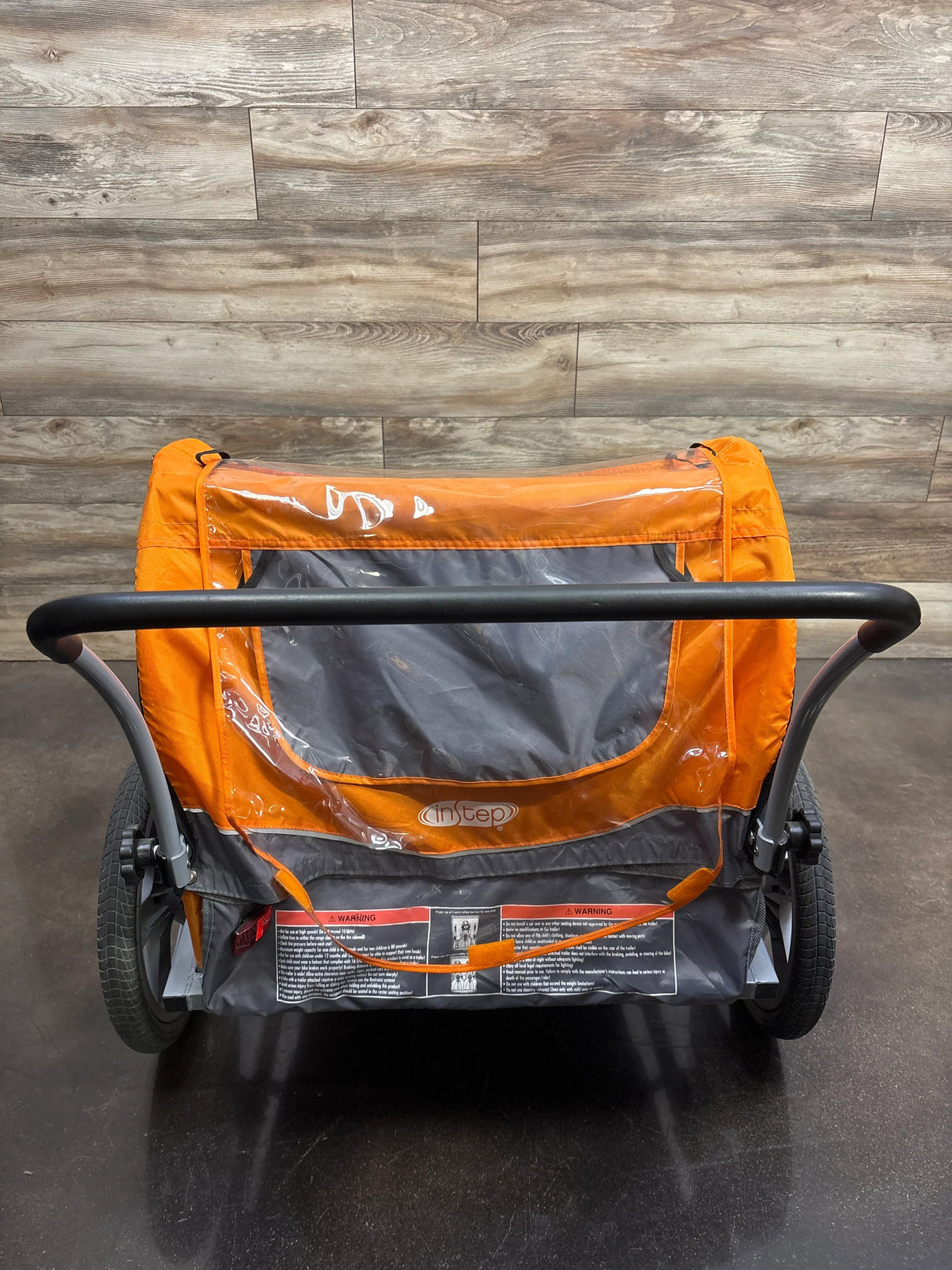 InStep Take 2 Double Bicycle Trailer, Orange