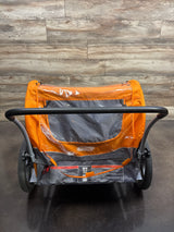 InStep Take 2 Double Bicycle Trailer, Orange