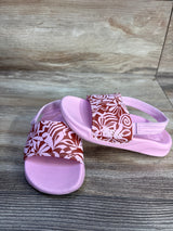 Reef Modern Floral Sandals Pink sz 9c