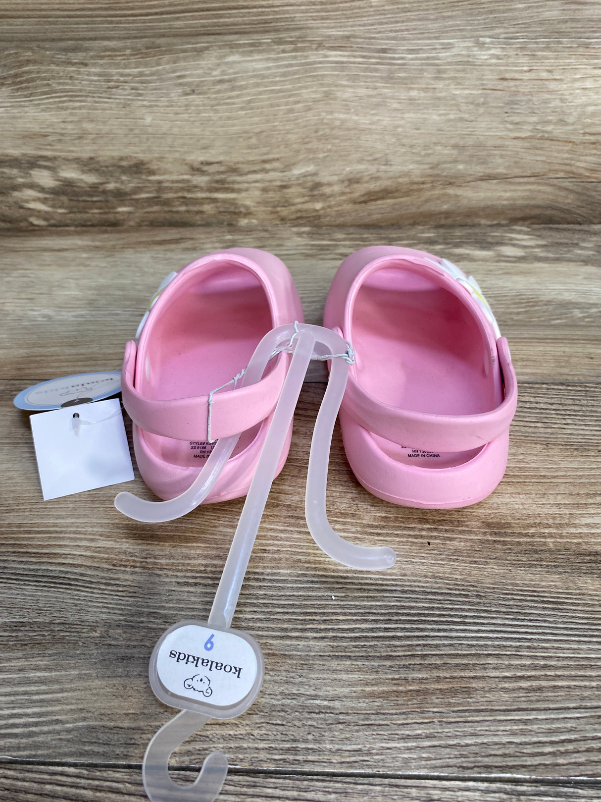 NEW Koala Kids Sunflower Clogs Pink sz 9c