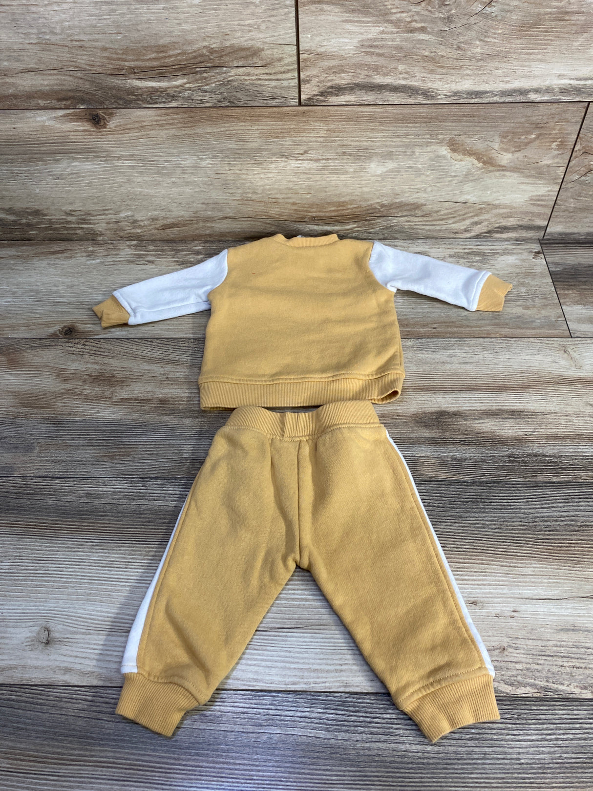 Disney 2pc Winnie The Pooh Pull Over Sweater & Jogger Set White sz 0-3m