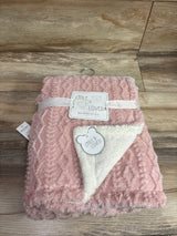NEW Little & Loved Baby Blanket Pink 30x40''