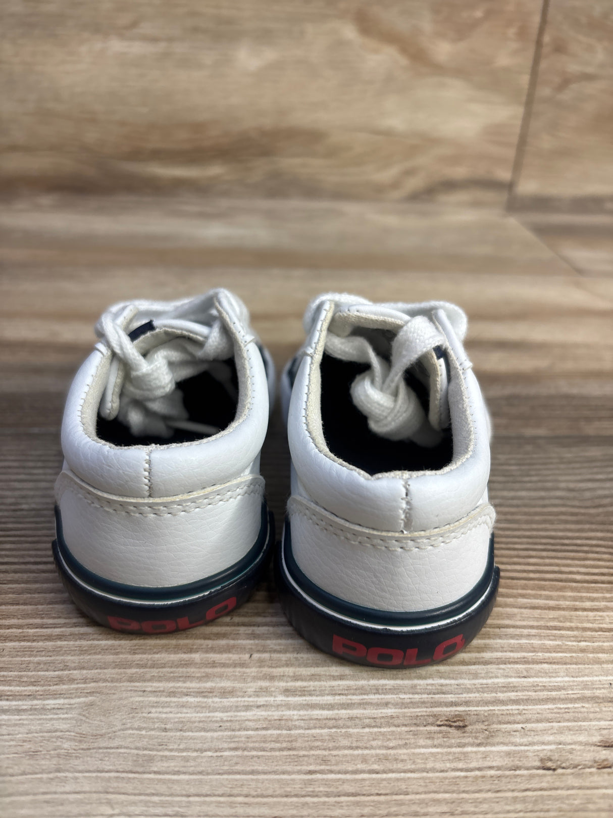 Polo Ralph Lauren Lace-Up Sneakers White sz 6c
