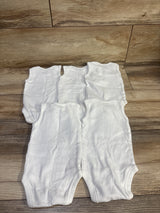 Carter's 5pk Tank Bodysuits White sz Newborn