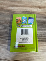 Back cover of Little Blessings Faith Is Strong board book showing three small animal cover thumbnails, QR code and barcode on a wood table background