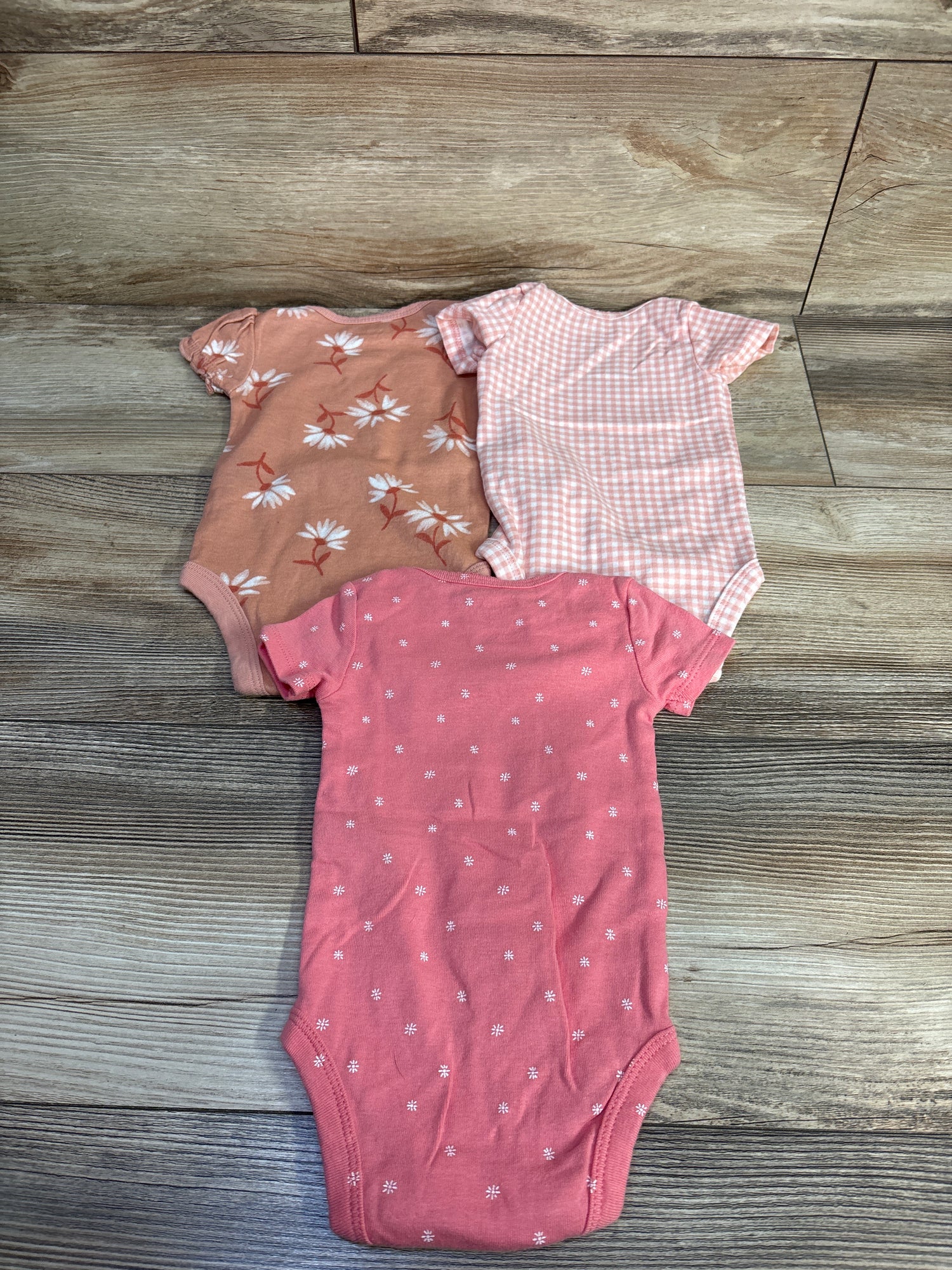 Just One You 3pk Bodysuit Set Pink sz 3m