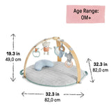 Ingenuity Cozy Spot Reversible Duvet Activity Gym in Multi