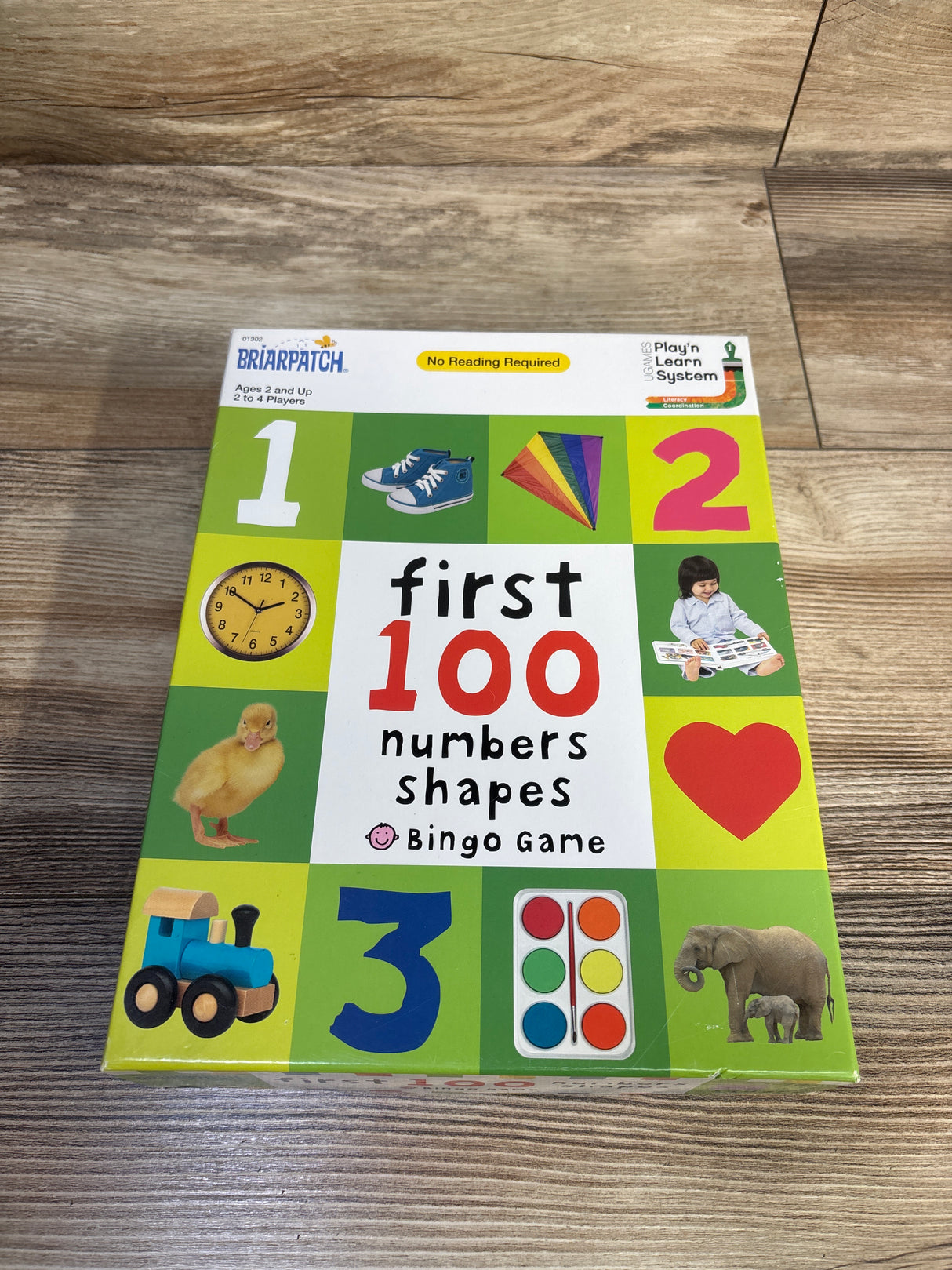 Briarpatch First 100 Numbers/Shapes Bingo Game