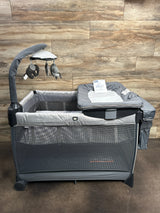 NEW Chicco Lullaby Zip All-in-One Portable Playard in Driftwood