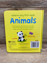 Usborne Very First Words Animals Board Book