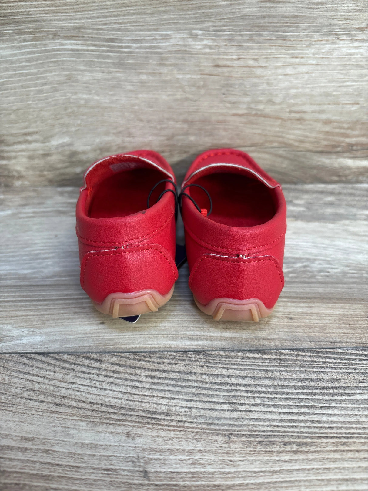 NEW coXist Red Leather Slip On Loafers sz 9c - Me n Mommy To Be