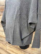 NWOT Gap Maternity CashSoft Turtleneck Sweater Grey sz Medium