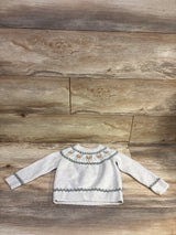 Tommy Bahama Fair Isle Christmas Sweater Beige sz 12m