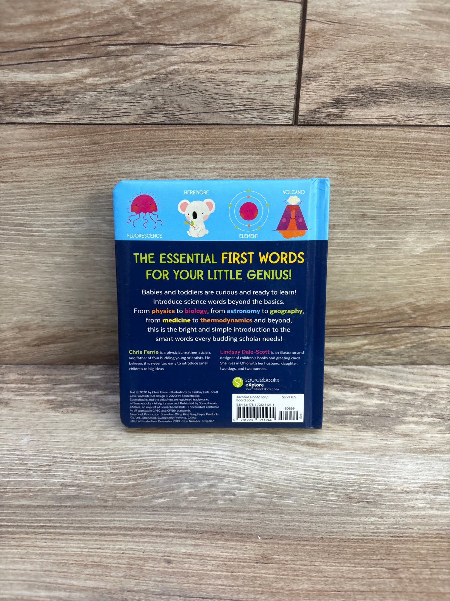 My First 100 Science Words Board Book