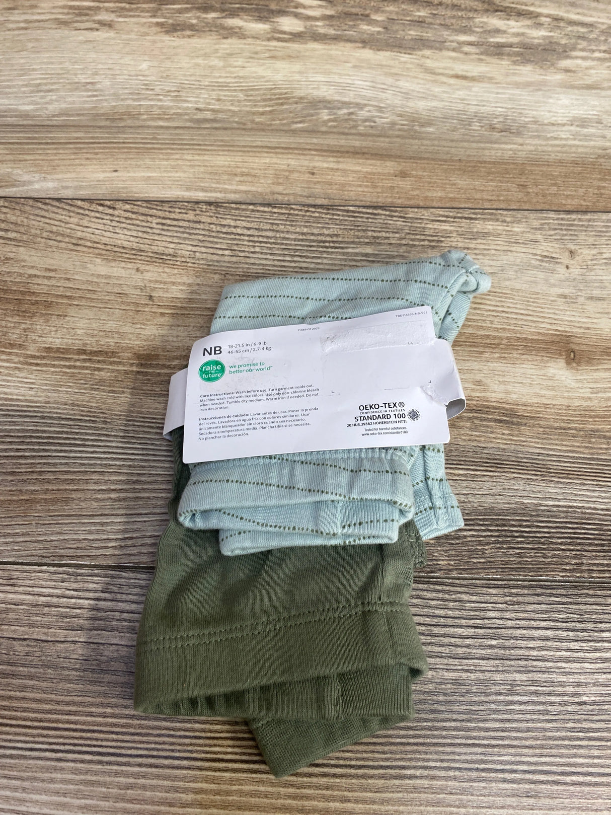 NEW Just One You 2pk Pull On Pants Green sz Newborn