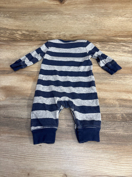 Carter's Striped Coverall Navy sz 3m - Me n Mommy To Be