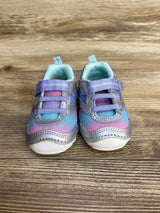 NEW Stride Rite Adrian Sneakers Silver sz 4c