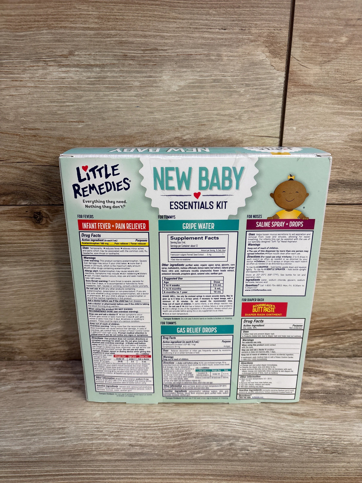 NEW Little Remedies New Baby Essentials Kit