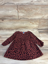 Old Navy Heart Print Dress Terracotta sz 18-24m