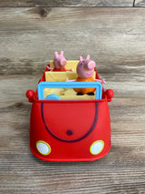 Peppa Pig Family Car w/ Mummy Pig and Peppa Figures