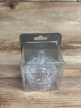 NEW Como Tomo Replacement Silicone Nipple 2pk Level 2 Medium Flow 3m+