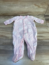 Baby Gap Textured Heart Sleeper Pink sz 0-3