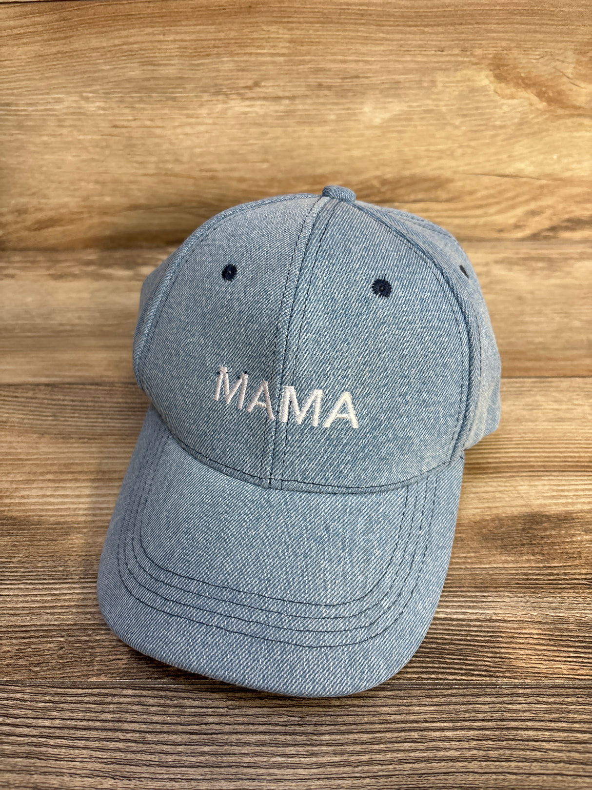 NEW Tummii Mama Cotton Twill Baseball Cap Blue